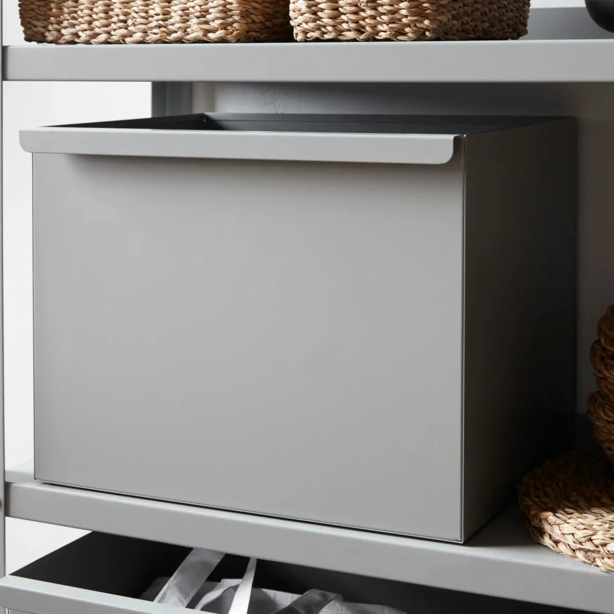 House Doctor Bücherschränke Und Regale|Bücherschränke Und Regale|Aufbewahrung für Regaleinheit, HDRack, Grau