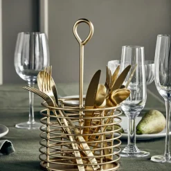 House Doctor Aufbewahrung In Der Küche|Aufbewahrung In Der Küche|Aufbewahrung, HDLela, Antikes Messing-Finish