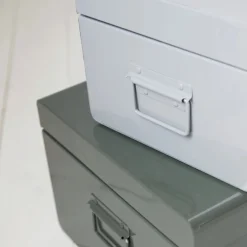 House Doctor Aufbewahrung|Aufbewahrung|Aufbewahrung, Metal, Grau/Grün