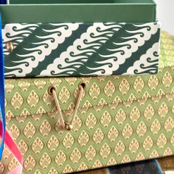 House Doctor Aufbewahrung|Aufbewahrungsschachteln, HDKeep, Khaki;Grün