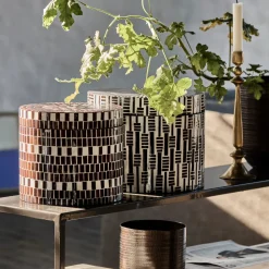 House Doctor Aufbewahrung|Aufbewahrung|Aufbewahrungsschachteln, HDLango, Braun;Natur