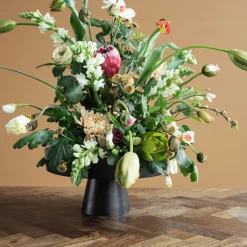 House Doctor Heimdekor|Tabletts|Aufsatz, Jamar, Schwarz oxidiert