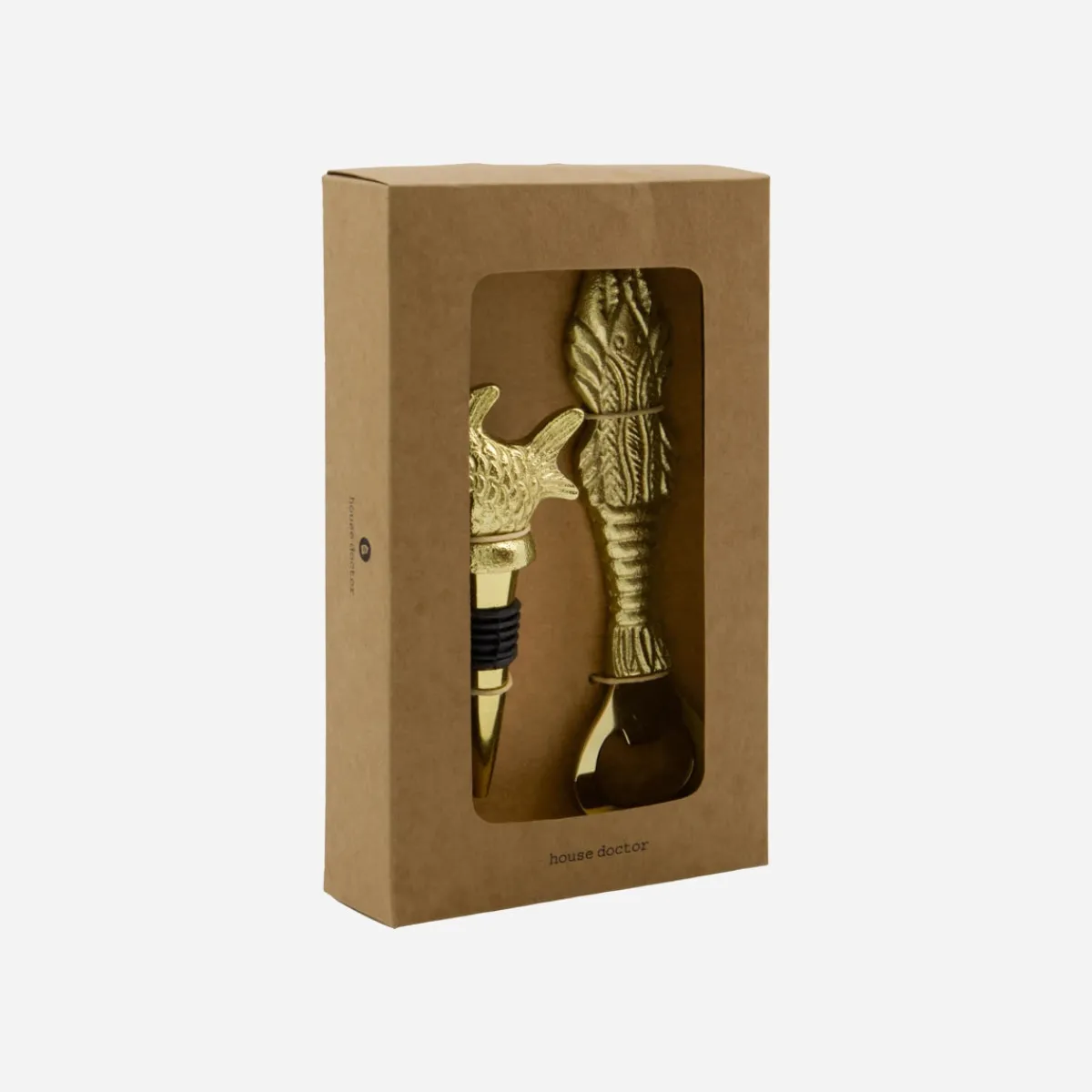 House Doctor Cocktailzubehör|Cocktailzubehör|Bar-Zubehör, HDFish, Antikes Gold