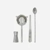 House Doctor Cocktailzubehör|Cocktailzubehör|Bar-Zubehör, HDKett, Silber-Finish