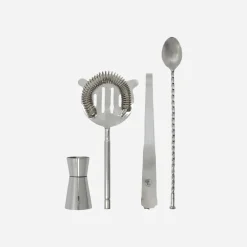 House Doctor Cocktailzubehör|Cocktailzubehör|Bar-Zubehör, HDKett, Silber-Finish