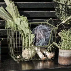 House Doctor Aufbewahrung|Aufbewahrung|Basket, HDTaw, Army green