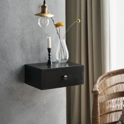 House Doctor Beistelltische Und Nachttische|Beistelltische Und Nachttische|Beistelltisch, HDBedsi, Schwarz