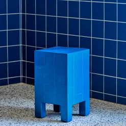 House Doctor Beistelltische Und Nachttische|Beistelltische Und Nachttische|Beistelltisch, HDBrick, Blau