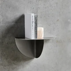 House Doctor Beistelltische Und Nachttische|Beistelltische Und Nachttische|Beistelltisch, HDMega, Gebürstetes Silber-Finish