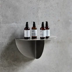 House Doctor Beistelltische Und Nachttische|Beistelltische Und Nachttische|Beistelltisch, HDMega, Gebürstetes Silber-Finish