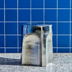 House Doctor Beistelltische Und Nachttische|Beistelltische Und Nachttische|Beistelltisch, HDRiga, Silber-Finish