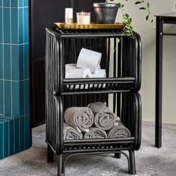 House Doctor Beistelltische Und Nachttische|Beistelltische Und Nachttische|Beistelltisch, HDShelf, Schwarz