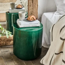 House Doctor Beistelltische Und Nachttische|Beistelltische Und Nachttische|Beistelltisch, HDThea, Grün