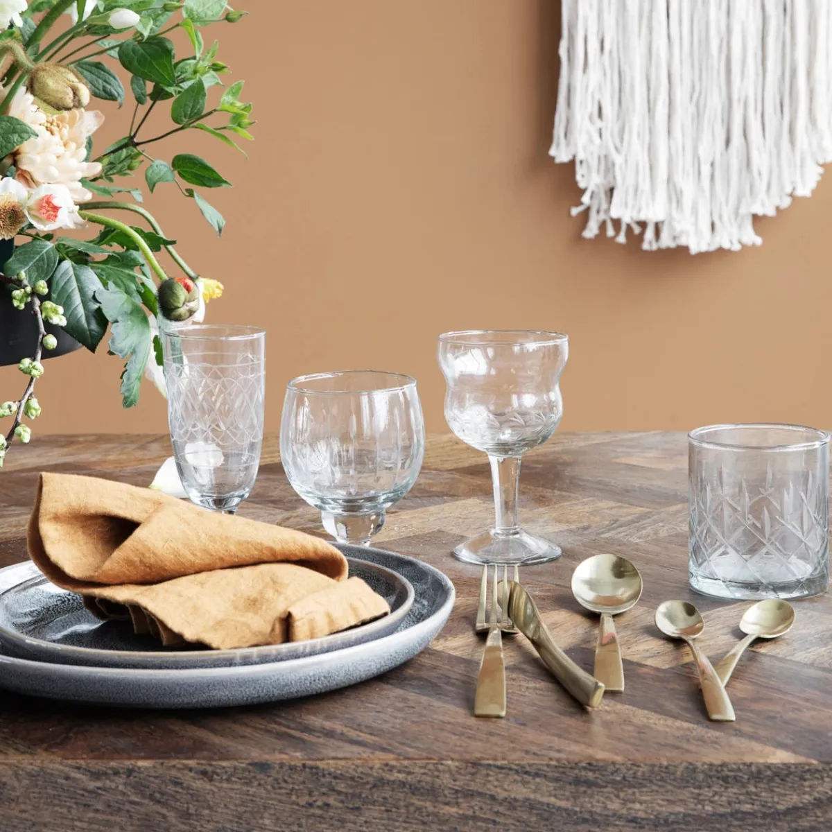 House Doctor Table Setting|Geschirr|Bierglas, Vintage