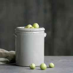 House Doctor Heimdekor|Blumentöpfe Und Übertöpfe|Blumenkasten, Pottery M, Hellgrau