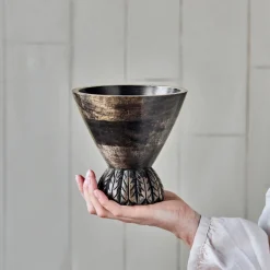 House Doctor Heimdekor|Tabletts|Blumentopf, HDSani, Schwarz