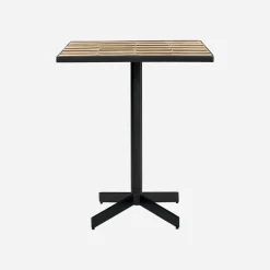 House Doctor Esstische|Esstische|Café-Tisch, HDStripe, Dusty Rose;Beige