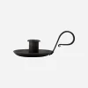 House Doctor Heimdekor|Teelichthalter Und Kerzenständer|Candle holder, HDGrab, Black