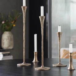 House Doctor Heimdekor|Teelichthalter Und Kerzenständer|Candle holder, HDStada, Antique brass