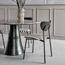 House Doctor Essstühle|Essstühle|Chairs, HDMust, Schwarz/Off-Weiß