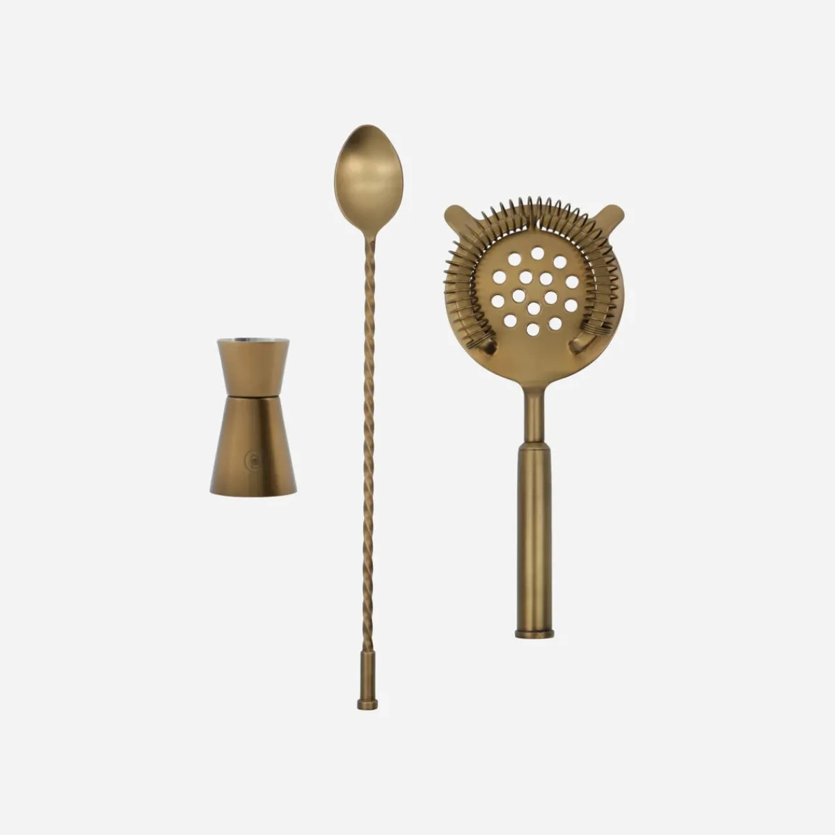 House Doctor Cocktailzubehör|Cocktailzubehör|Cocktail set, HDBaar, Antikes Messing-Finish