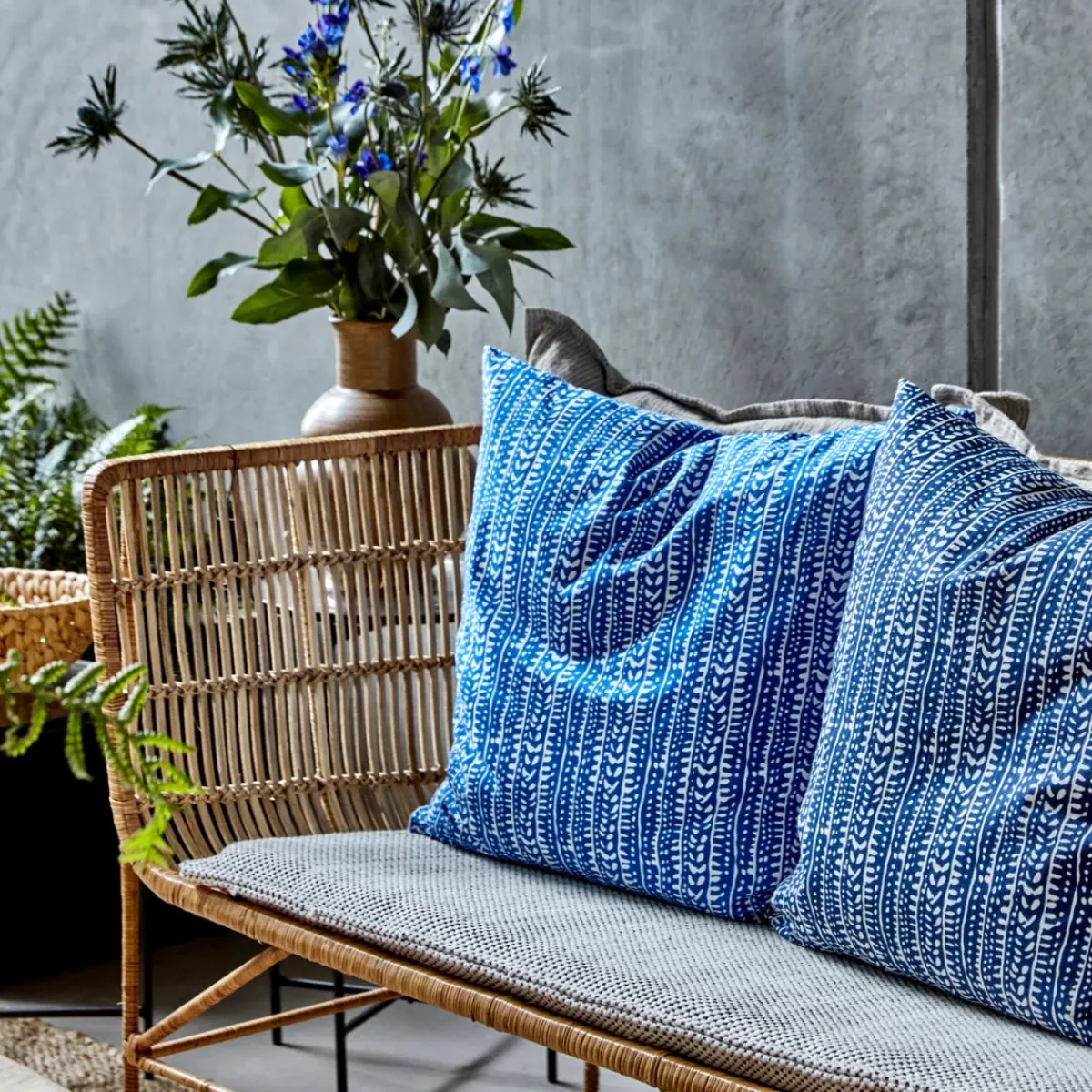 House Doctor Heimtextilien|Kissenbezüge|Cushion cover, HDAsea, Dark blue