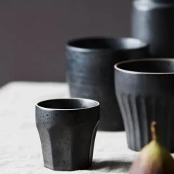 House Doctor Geschirr|Geschirr|Espressobecher, Berica, Schwarz