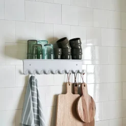 House Doctor Aufbewahrung|Aufbewahrung|Garderobenständer, HDBook, Hellgrau