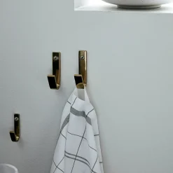 House Doctor Badezimmeraccessoires|Aufbewahrung Im Badezimmer|Haken, Bath, Gold