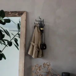 House Doctor Aufbewahrung|Aufbewahrung|Haken, Pipes, Schwarz