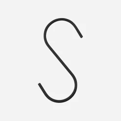 House Doctor Aufbewahrung|Aufbewahrung|Haken, Snap, Schwarz