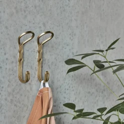 House Doctor Aufbewahrung|Aufbewahrung|Hook, HDYra, Brass finish