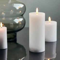 House Doctor Heimdekor|Kerzen Und Led-Kerzen|Kerze, LED, Weiß