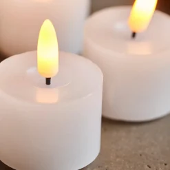 House Doctor Heimdekor|Kerzen Und Led-Kerzen|Kerze, LED, Weiß