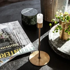 House Doctor Heimdekor|Teelichthalter Und Kerzenständer|Kerzenständer, Anit, Antikes Messing