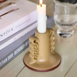 House Doctor Heimdekor|Teelichthalter Und Kerzenständer|Kerzenständer, HDDiva, Sand