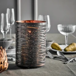 House Doctor Heimdekor|Teelichthalter Und Kerzenständer|Kerzenständer, HDErna, Antikes Braun