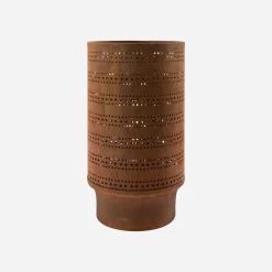 House Doctor Heimdekor|Laternen Und Windlichter|Kerzenständer, HDKutu, Rot gebrannt