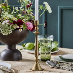 House Doctor Heimdekor|Teelichthalter Und Kerzenständer|Kerzenständer, HDLumi, Antikgoldenes Finish