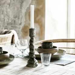 House Doctor Heimdekor|Teelichthalter Und Kerzenständer|Kerzenständer, HDRaku, Antiksilber