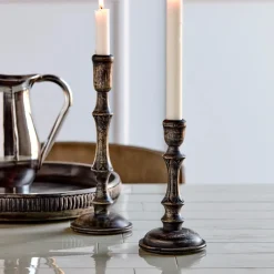 House Doctor Heimdekor|Teelichthalter Und Kerzenständer|Kerzenständer, HDRise, Schwarz