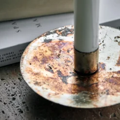 House Doctor Heimdekor|Teelichthalter Und Kerzenständer|Kerzenständer, HDSimb, Antik-Metall