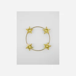 House Doctor Christmas Candle Holders|Kerzenständer, HDStage, Antikes Messing-Finish