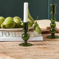 House Doctor Heimdekor|Teelichthalter Und Kerzenständer|Kerzenständer, HDVidro, Grün