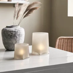 House Doctor Heimdekor|Teelichthalter Und Kerzenständer|Kerzenständer, Made, Hellbraun