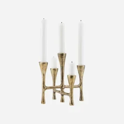 House Doctor Heimdekor|Teelichthalter Und Kerzenständer|Kerzenständer, Tristy, Messing-finish