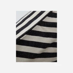 House Doctor Heimtextilien|Kissenbezüge|Kissenbezug, HDAzy, Schwarz;Off-White