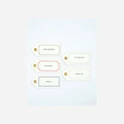 House Doctor Bürobedarf|Kleine Tags, HDNila, Blau;Rot;Senfgelb;Grün;Dunkelblau