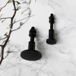 House Doctor Aufbewahrung|Aufbewahrung|Knauf, Schwarz