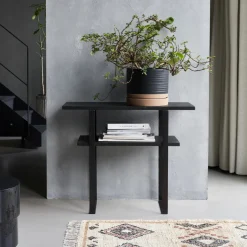 House Doctor Konsolentische|Konsolentische|Konsolentisch, HDWoda, Schwarz